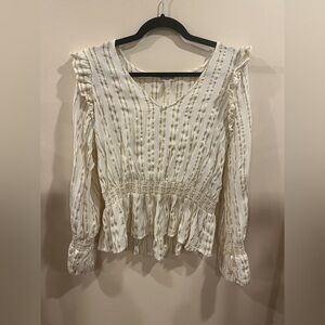 Hinge Lightweight Blouse Size M